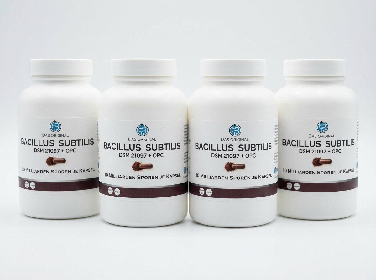 Bacillus subtilis DSM 21097 (4 × 90 Kapseln) Vorteilspaket