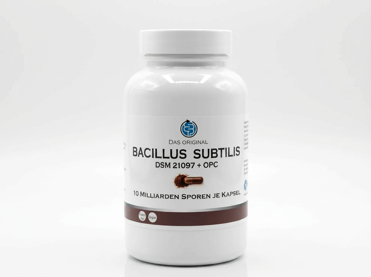 Bacillus subtilis 90 Kapseln – 10 Milliarden Sporen je Kapsel. - Bacillus-Subtilis.eu