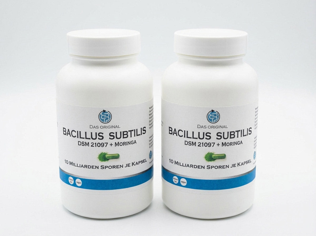 Bacillus subtilis DSM 21097 (2 × 90 Kapseln) Vorteilspaket