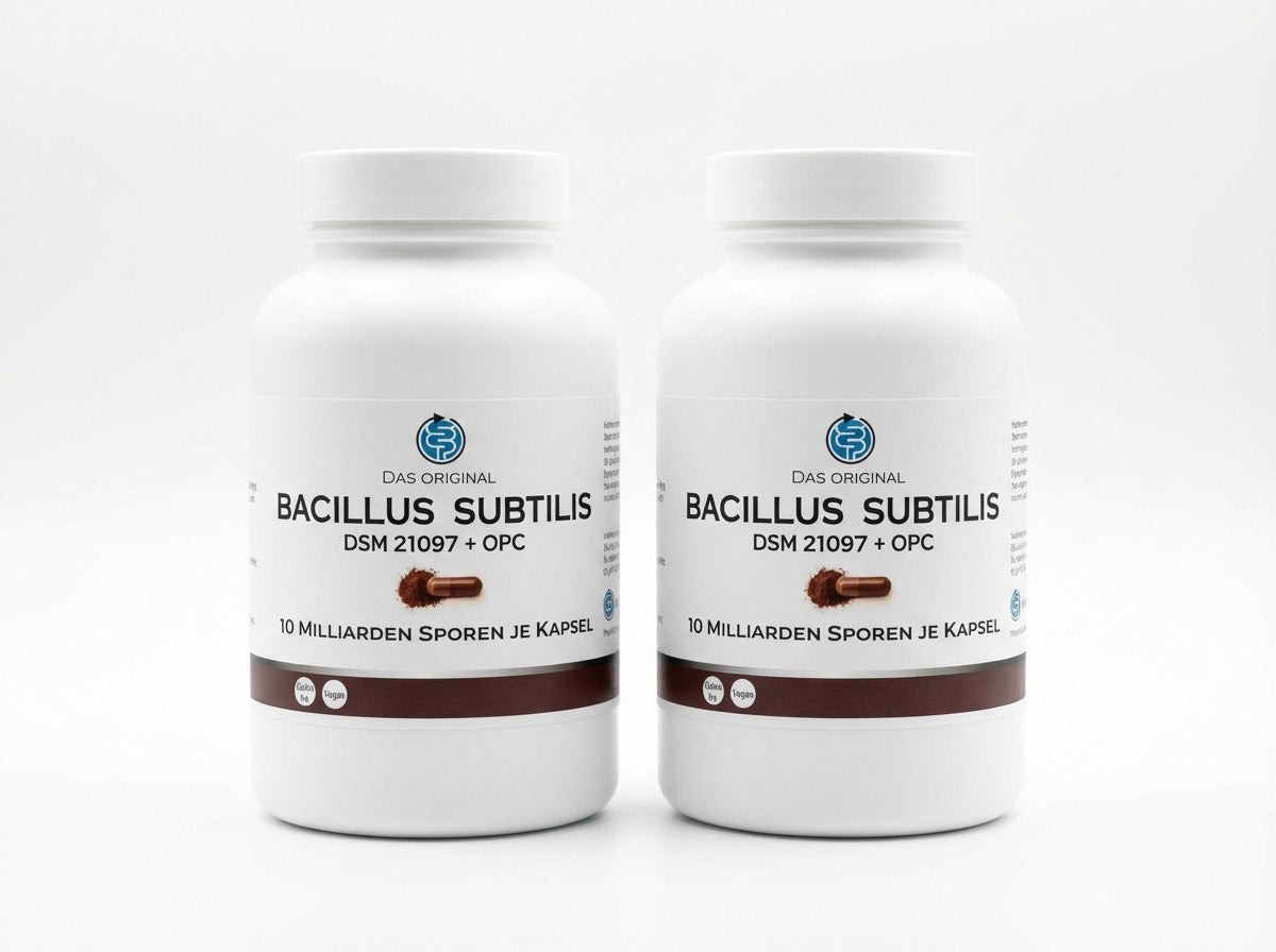 Bacillus subtilis DSM 21097 (2 × 90 Kapseln) Vorteilspaket