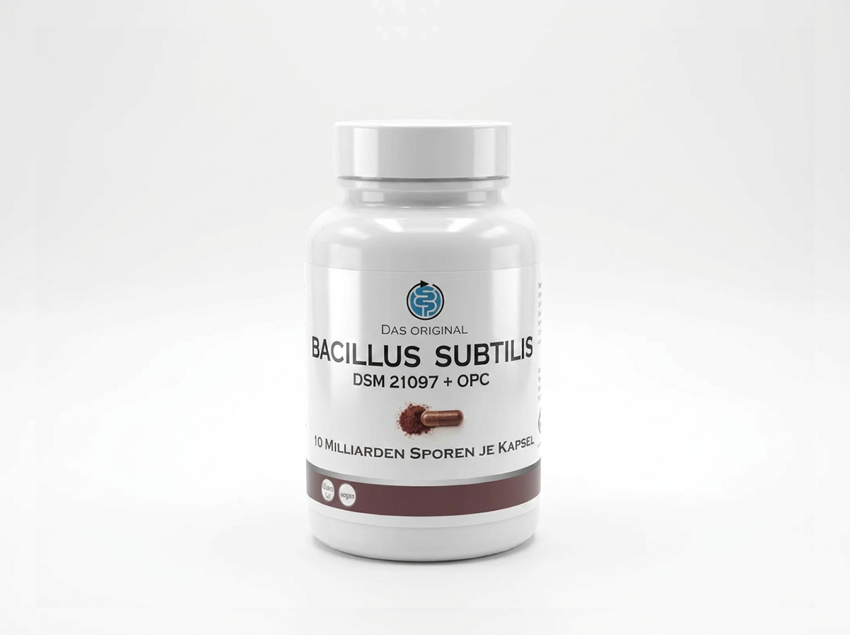 Bacillus subtilis 30 Kapseln – 10 Milliarden Sporen je Kapsel. - Bacillus-Subtilis.eu