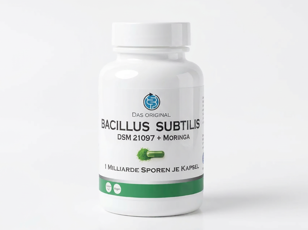 Bacillus subtilis 180 Kapseln (90 Tage) – 1 Milliarde Sporen je Kapsel - Bacillus-Subtilis.eu