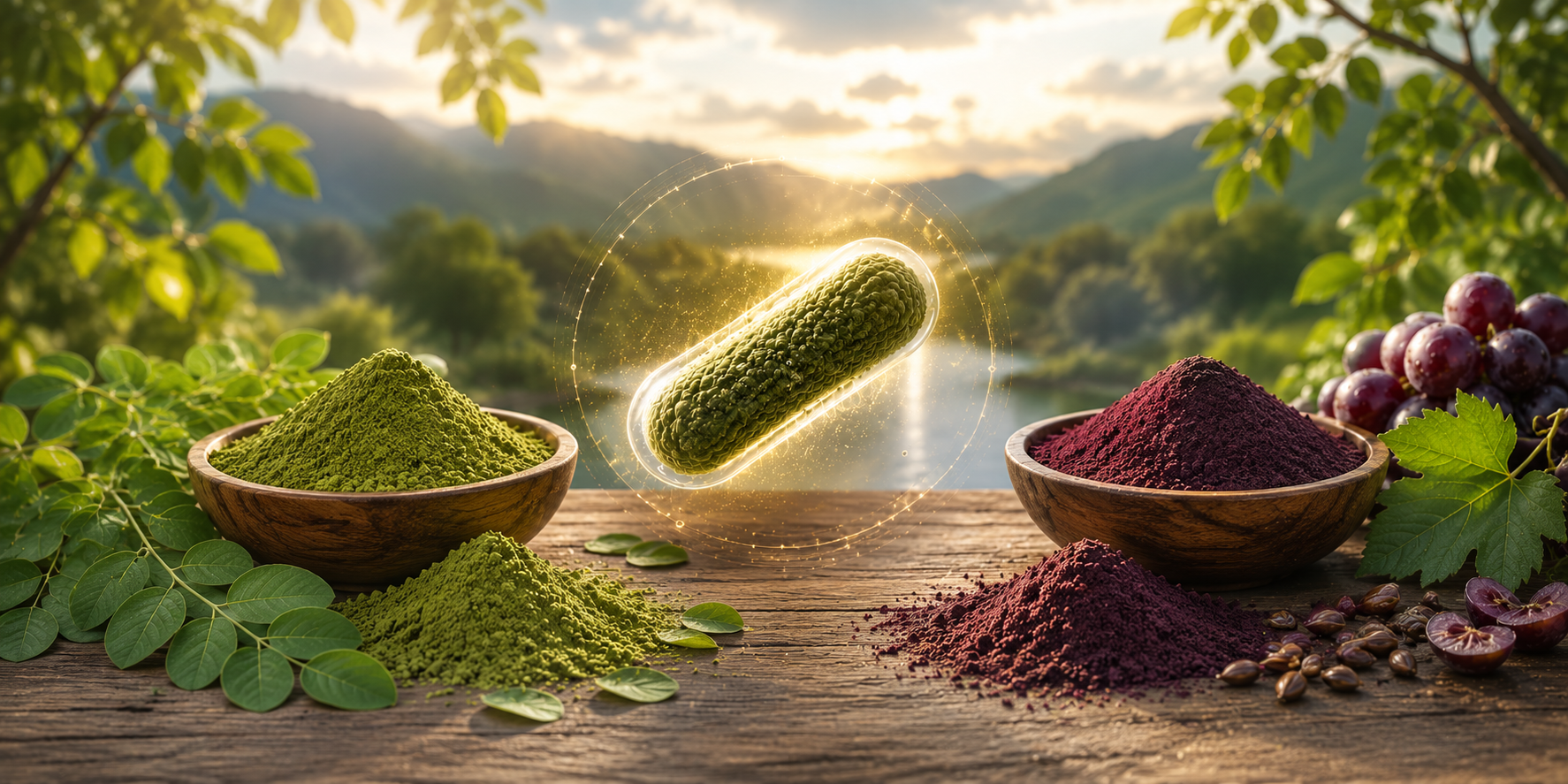 Bacillus subtilis Probiotikum mit Moringa oder OPC – natürliche Formel